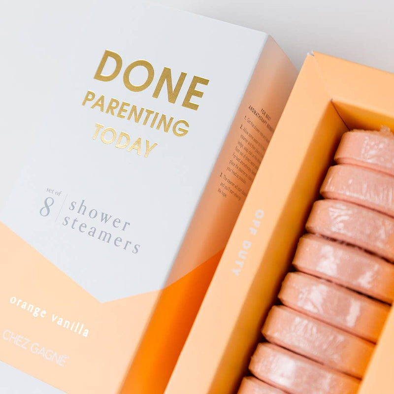 Done Parenting Today Shower Steamers - Orange Vanilla